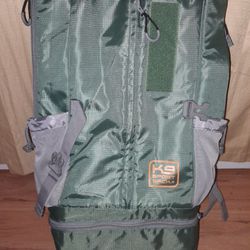 Kolossus Green Big Dog Carrier & Backpacking Pack