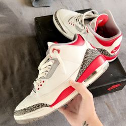 Jordan 3 Retro Fire Red (2022) *sold 