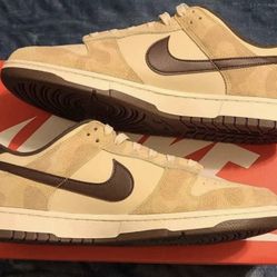 Size 13 Nike Dunk Low Animal Pack Giraffe/Cheetah