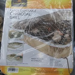 Disposable Charcoal Grill