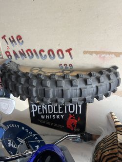 Dirtbike Dunlop Tire Shelves