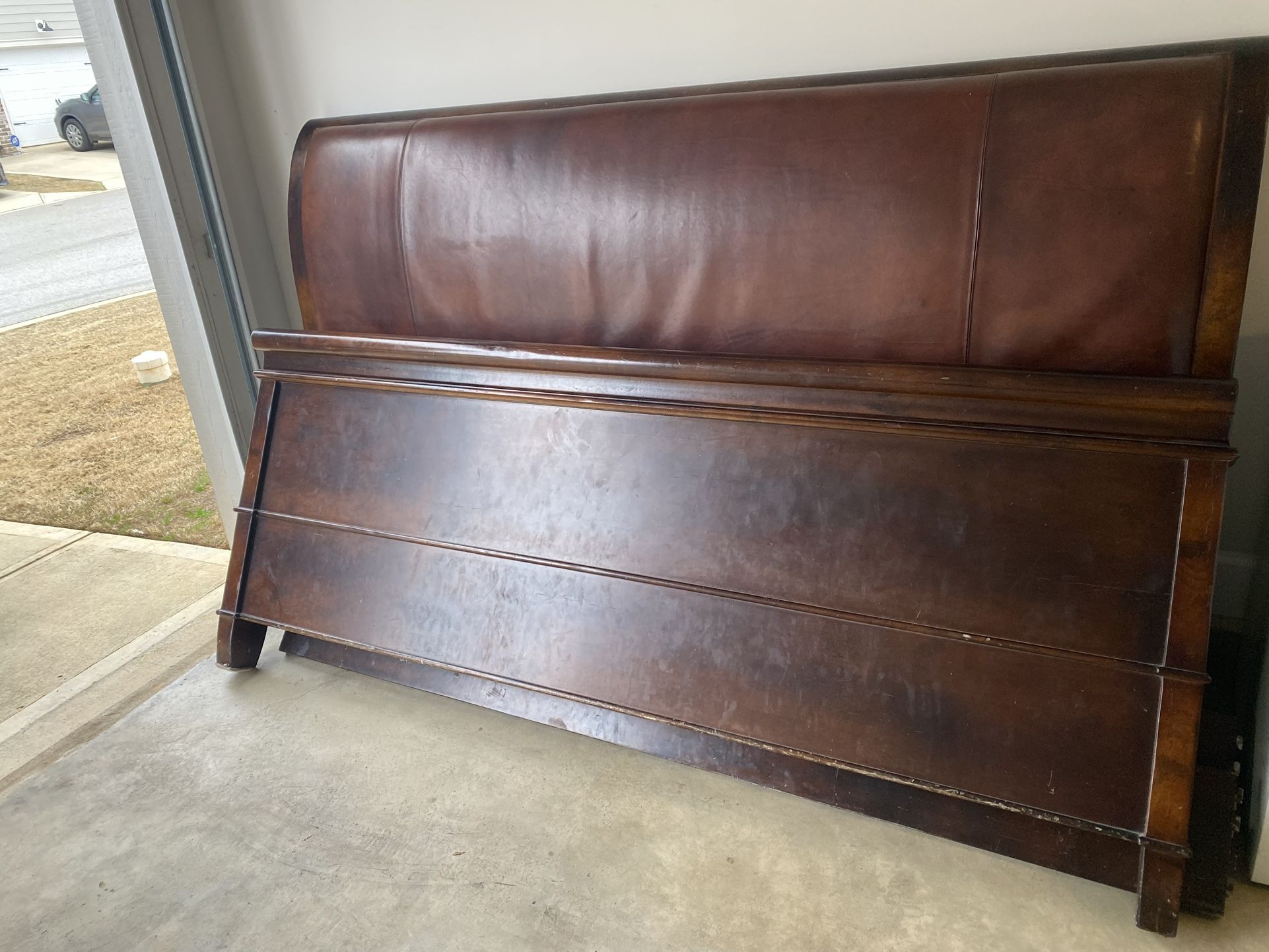 California King Bed Frame With Rails