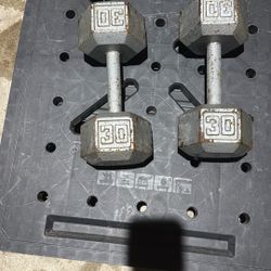 DumbbellS 30 Pounds pair