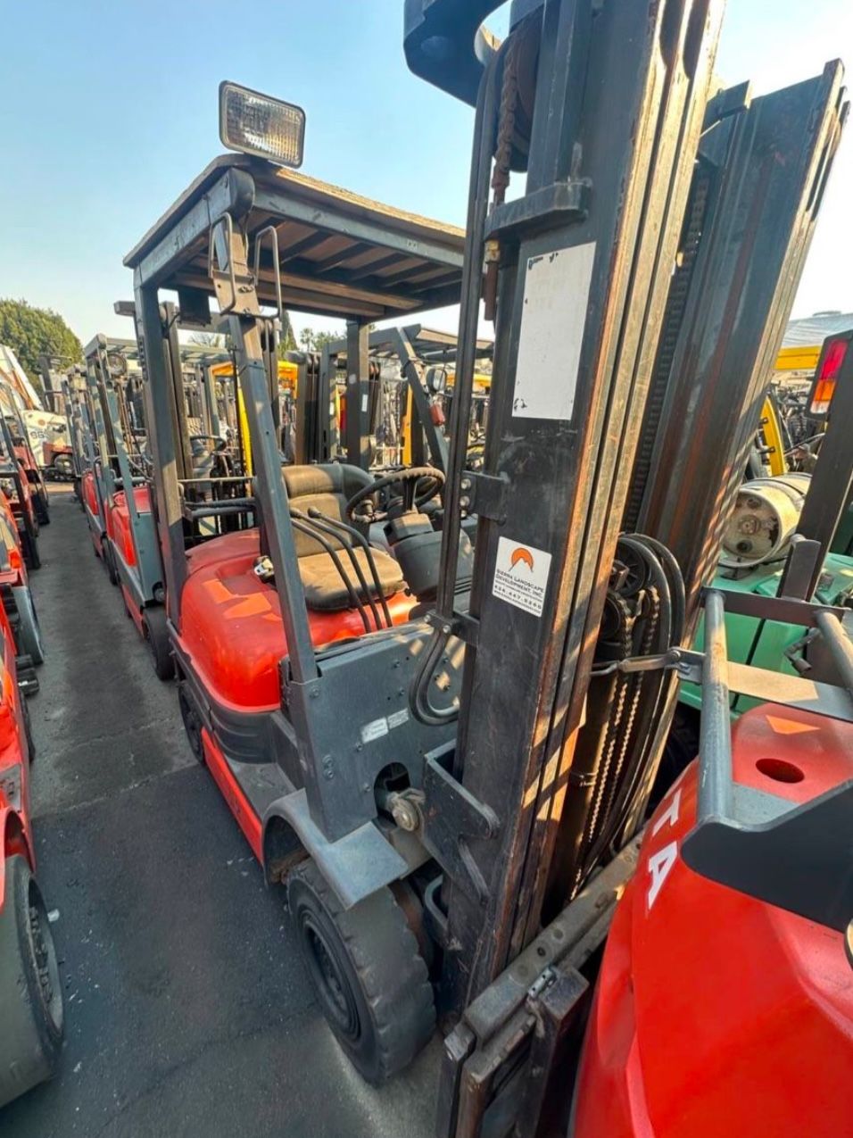 Toyota Forklift For Sale! 3 Stage, Sideshift, 3300 Lbs