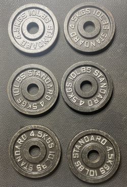 10 Pound Standard Weight Plate Pair