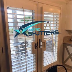 Interior Real Wood Shutters- For Windows, Sliding Doors, French Doors, Closets, & more! (Persianas de Madera) P#: (951) 573-2560