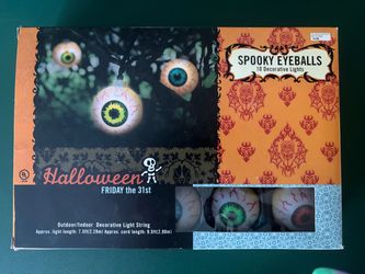 Spooky Eyeball Lights