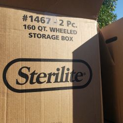 16qt Wheeled Storage 
