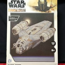 🌟4D Cityscape Star Wars The Mandalorian Razor Crest Paper Model Kit.