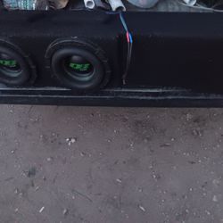 Subwoofer 8s DB Con Cajon Para Chevy O Ford 