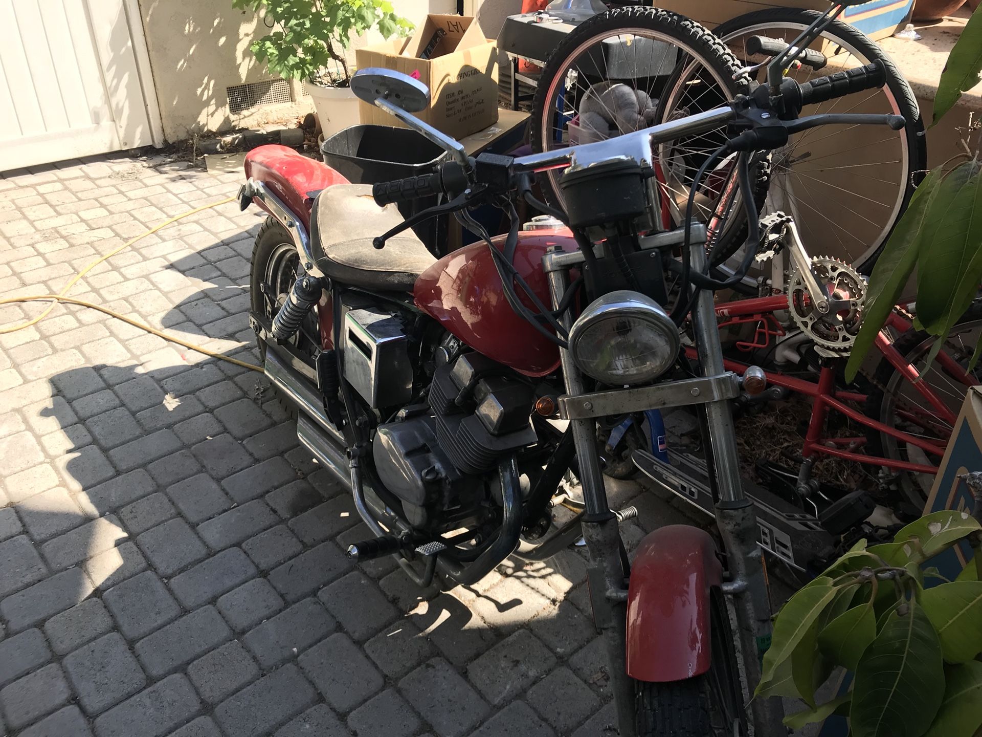 Honda rebel cx250