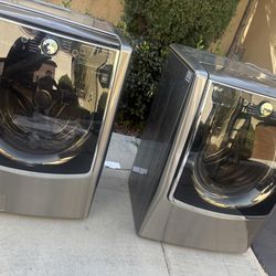 Lg washer and dryer set gas front load