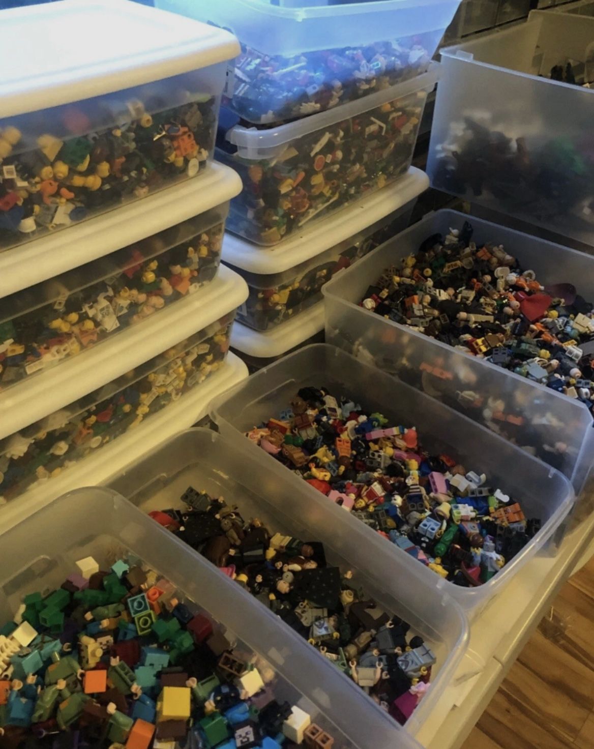 Huge Lot Of Lego Minifigs, Animals, Creatures, And Accessories 