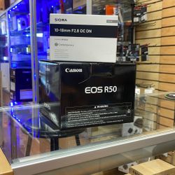 Canon RF50 With Sigma 10-18mm F2.8 