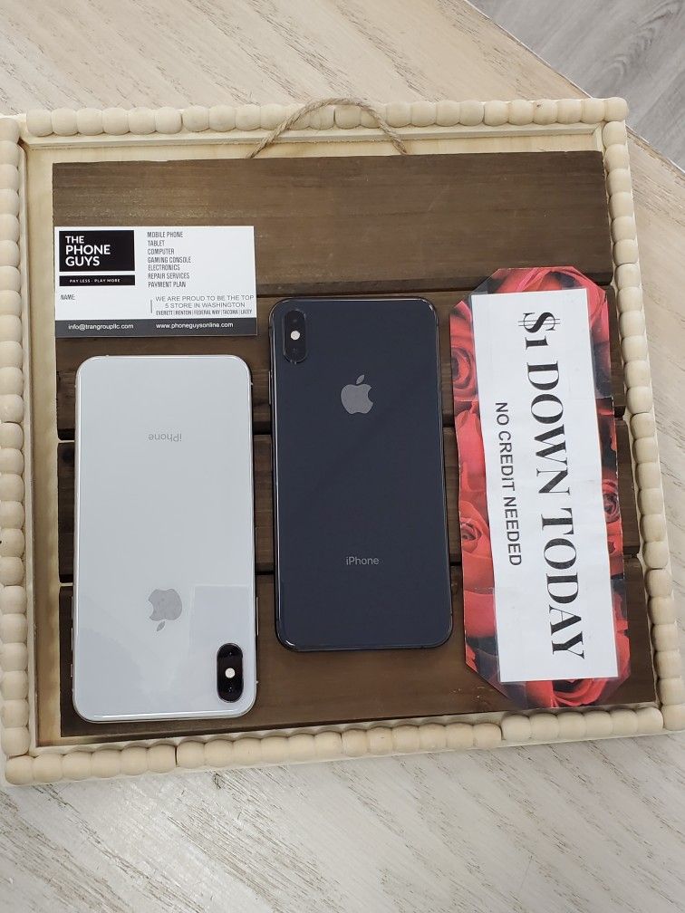 💥 iPhone X for Under $120?! Yup – $1 Down Today and Includes 6-Month Warranty