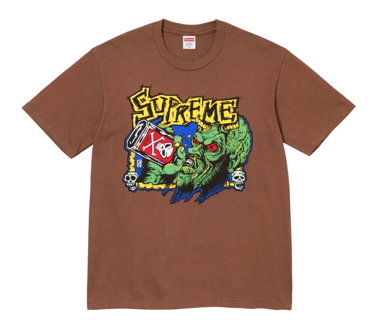 Supreme Fuckin Blowout Rob Zombie Tee Brown XL in Hand