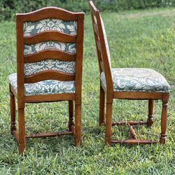 Antique Chairs, Wooden Nails