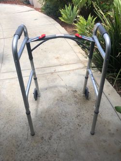 Drive foldable walker