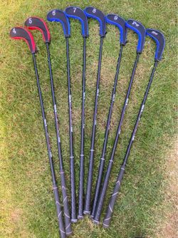 Complete set Hybrid Iron Golf Clubs! Power Bilt brand - 4 thru sand wedge