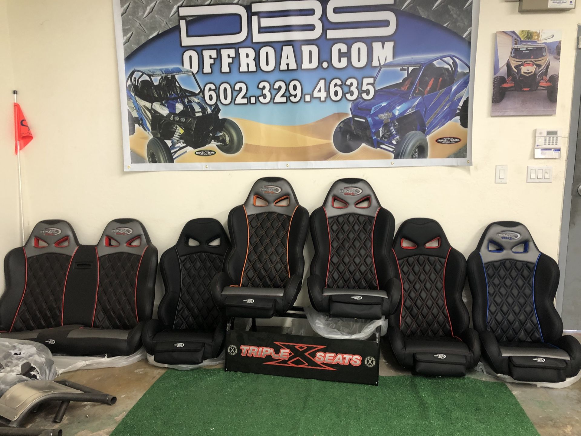 RZR seats. TRIPLE X SEATS IN STOCK for Sale in Phoenix, AZ OfferUp