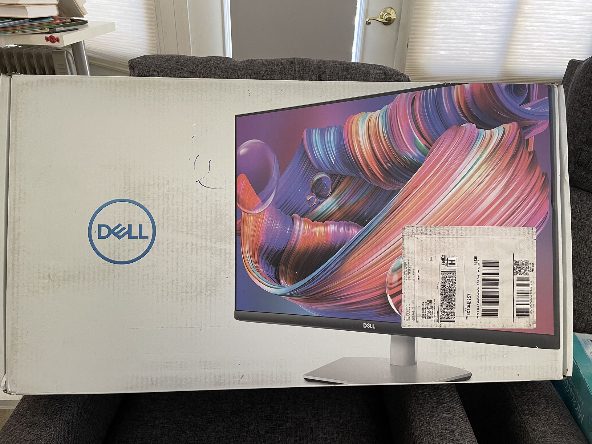 Dell monitor  27” flat screen 