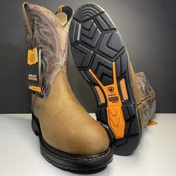 Ariat WorkHog XT Waterproof Carbon Toe Work Boot Men’s Size 11.5 EE Wide