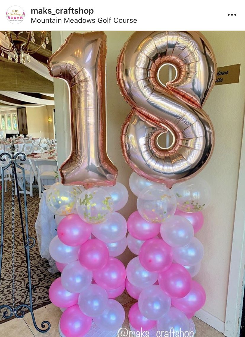 Balloons and Backdrops Party Wedding
