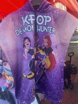 Kpop Demon Hunter Poncho 