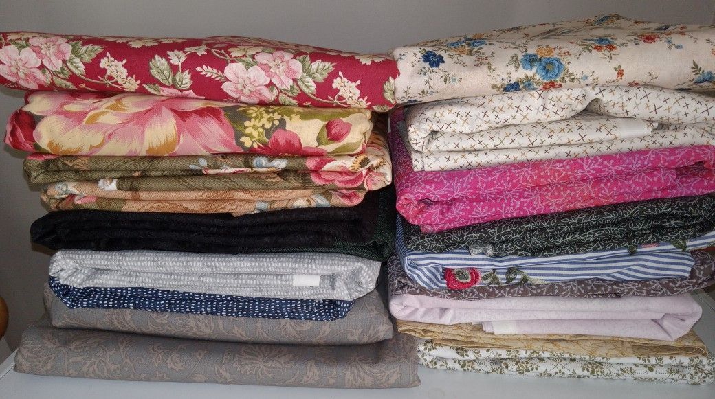 Fabric By Joanns (Quilting) Lot Of It!