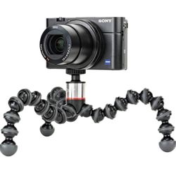 JOBY GorillaPod 500: A Compact, Flexible Tripod for Sub-Compact Cameras, Point & Shoot, 360 Cameras and Other Devices up to 500 grams