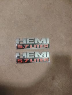 Original Hemi Name Plates 
