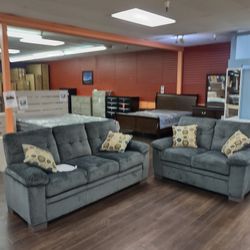 New Sofa And Loveseat