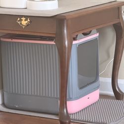 Wooden side tables and coffee table