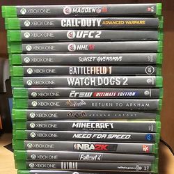 17 xBox One Games.