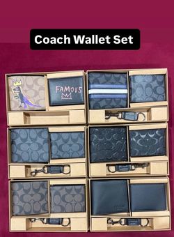 Coach wallet set
