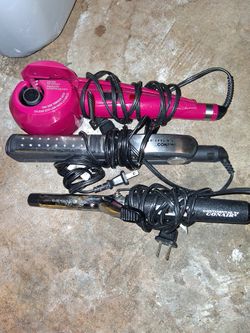 Assortment Of Hair Styling Tooĺs