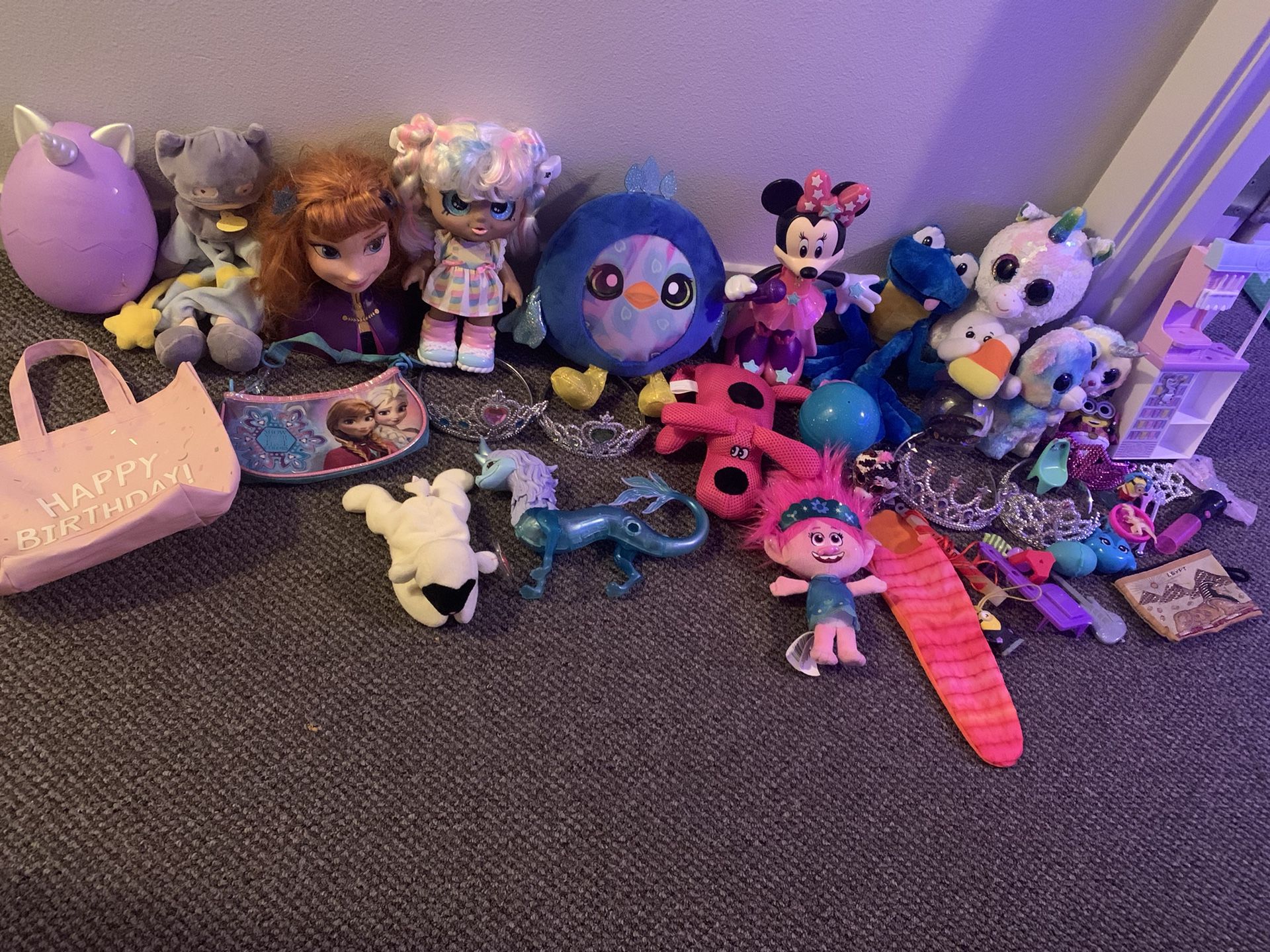 Girls fun toy lot.  Includes any Fun Dolls 