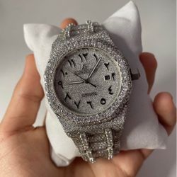 (Negotiable) Fully iced out with VVS Moissanite Stones AP