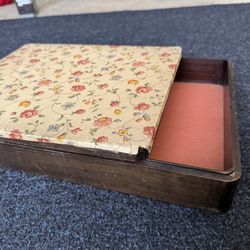 Japanese handmade mid-century Wood Decorative BOX
