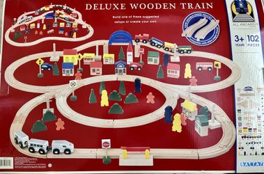 Deluxe Wooden Train