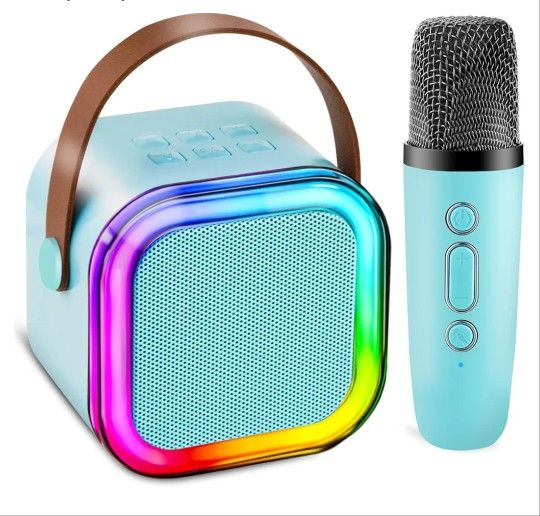 Blue Karaoke Machine