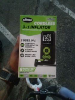Cordless 3 in 1 inflator
