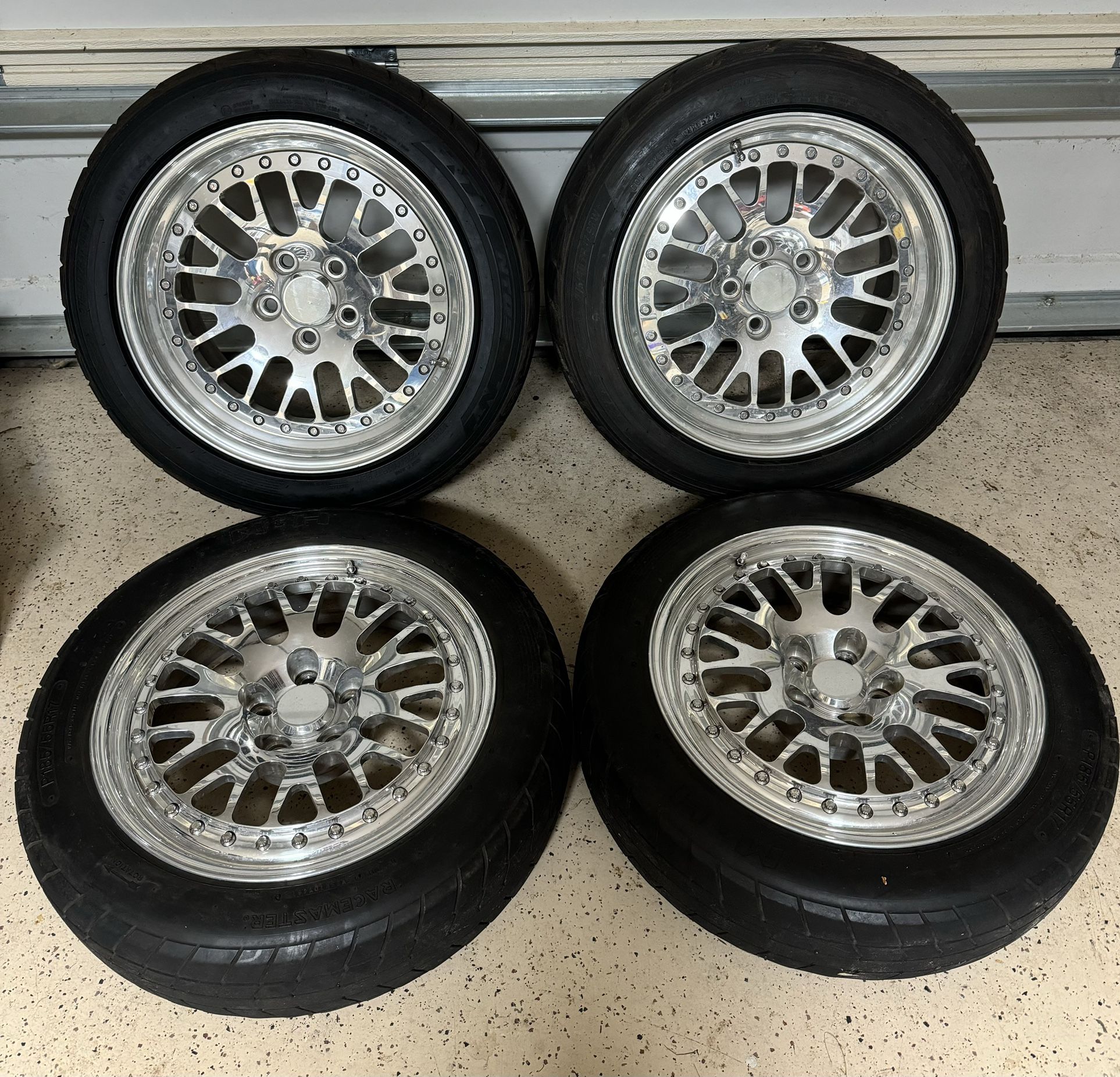 CCW Classics 17” Staggered Toyota Supra Drag Pack fits 2005-2024 Mustang GT