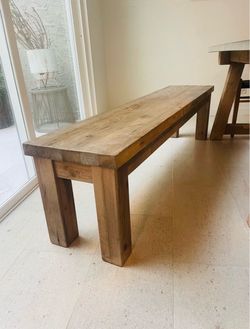RH Bench - Solid Teak Wood