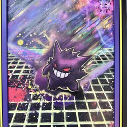Purple Gengar Custom Painting 