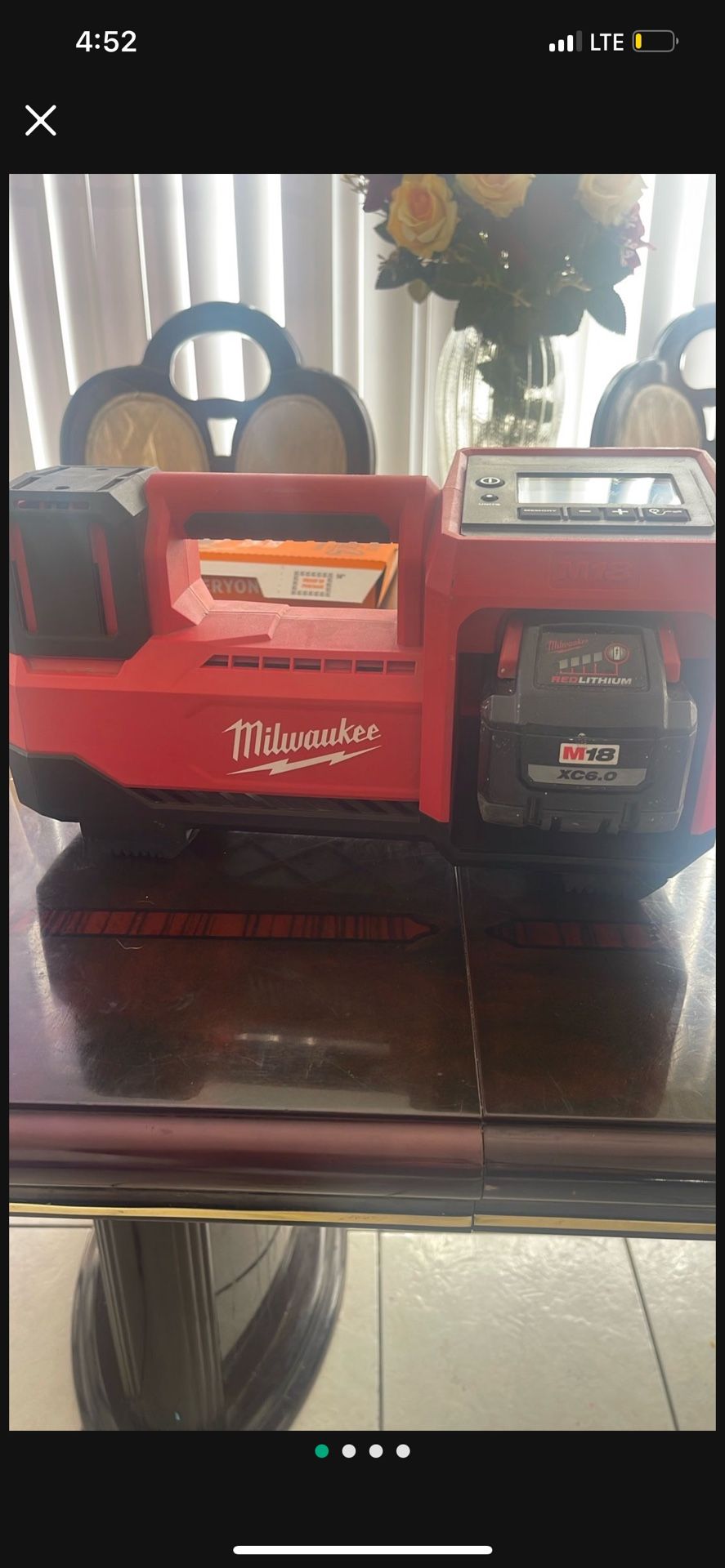 Milwaukee Tire Inflator