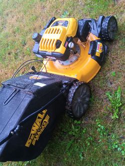 DeWalt lawnmower