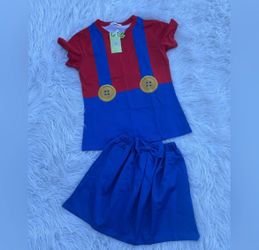Girls Mario costume