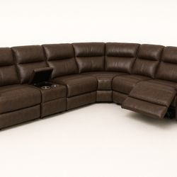Brown Sectinal Couch 