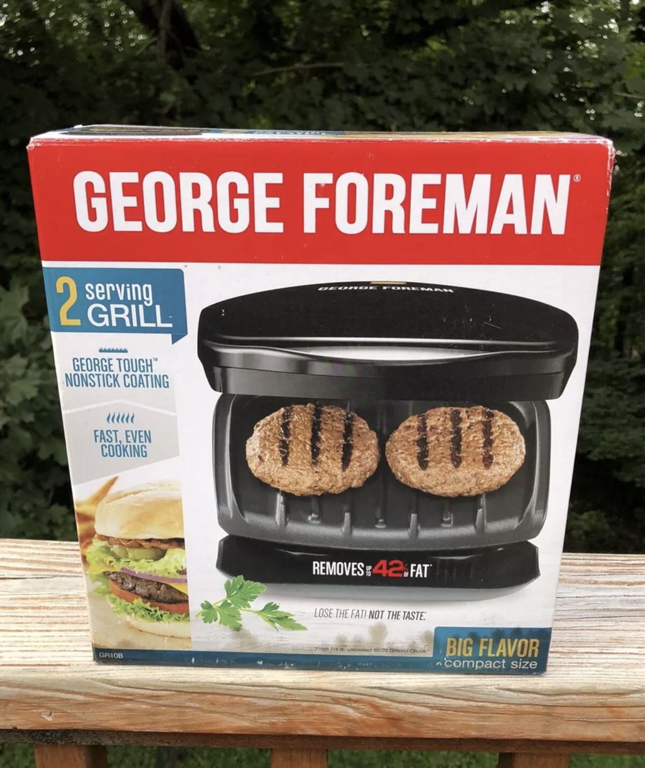 George Forman 2 serving grill 